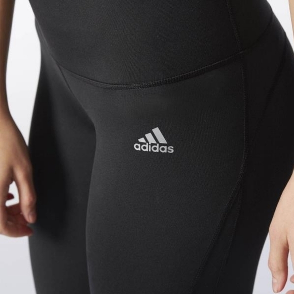 Women's Adidas Performance Mid Rise 3/4 Tights - Picture 6 of 8